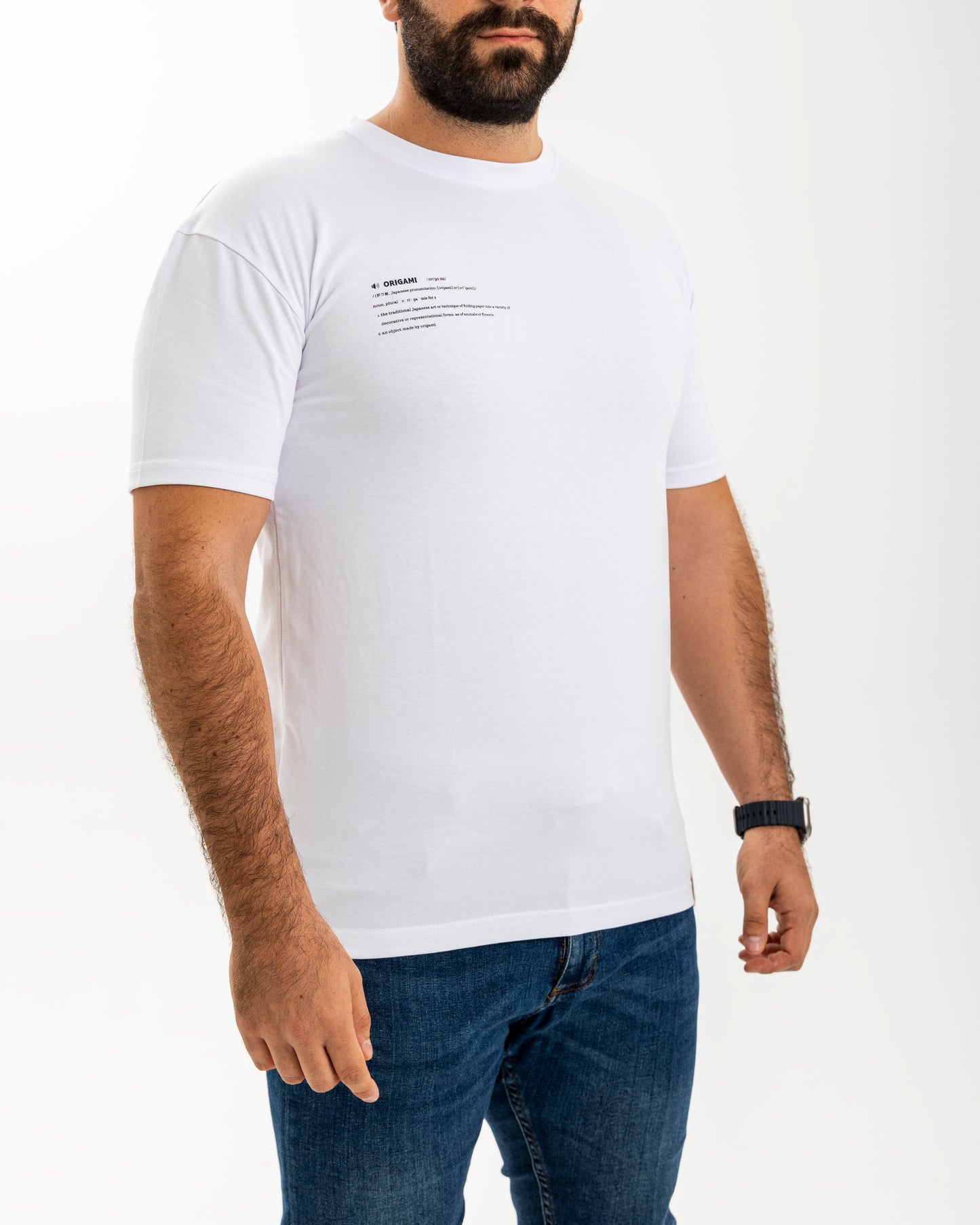 Crewneck Extra-Length Google T-Shirt